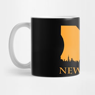 t-shirt design for new york Mug